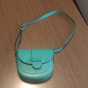 A new day green cross body bag